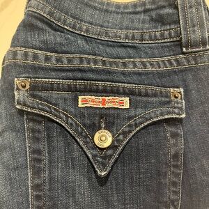 Hudson Los Angeles Jeans Women’s Size 31 EUC Blue Denim Y2K High Rise Nice!